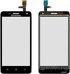 Сенсор (тачскрин) Lenovo S660 Black - фото Сенсор (тачскрин) Lenovo S660 Black