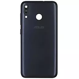Задняя крышка корпуса Asus ZenFone Max Pro (M1) ZB601KL / ZB602KL со стеклом камеры Original Deepsea Black - фото Задняя крышка корпуса Asus ZenFone Max Pro (M1) ZB601KL / ZB602KL со стеклом камеры Original Deepsea Black