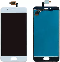 Дисплей Meizu M5s, M5s mini (M612) с тачскрином, оригинал, White - фото Дисплей Meizu M5s, M5s mini (M612) с тачскрином, оригинал, White