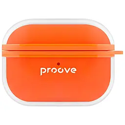 Силіконовий чохол Proove Air Bump Case для AirPods Pro 1, Pro 2/Hoco EW69 ANC, EW63 ANC, EW50 TWS, EW05 Plus, EW04 Plus, EW51, EW77, EW75Orange (PCABARP20010)