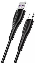 Кабель Usams U38 USB-A - Type-C 25w 5a 1м cable Black (US-SJ372) - фото Кабель Usams U38 USB-A - Type-C 25w 5a 1м cable Black (US-SJ372)