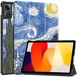 Чехол для планшета BeCover Smart Case для Xiaomi Redmi Pad SE 11" Night (709871) - фото Чехол для планшета BeCover Smart Case для Xiaomi Redmi Pad SE 11" Night (709871)