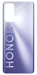 Задняя крышка корпуса Huawei Honor 30 Titanium silver - фото Задняя крышка корпуса Huawei Honor 30 Titanium silver