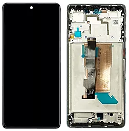 Дисплей Xiaomi Poco F5 с тачскрином и рамкой, (OLED), Black