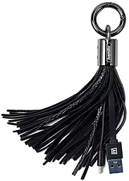 USB Кабель Remax Tassels Ring micro USB Cable Black (RC-053m)