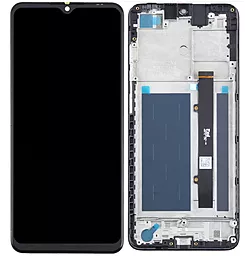 Дисплей ZTE Blade A53 Pro с тачскрином и рамкой, Black - фото Дисплей ZTE Blade A53 Pro с тачскрином и рамкой, Black