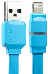 USB Кабель Remax Breathe Lightning Cable Blue (RC-029i)
