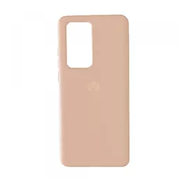 Чехол Epik Silicone Case Full для Huawei P40  Pink Sand