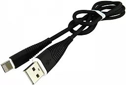 Кабель Walker C550 USB-A - Type-C 12w 2.4a 1м cable Black - фото Кабель Walker C550 USB-A - Type-C 12w 2.4a 1м cable Black