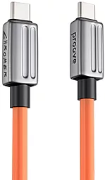 Кабель Proove Chromer USB Type-C - Type-C 240w 5a 1м PD cable Orange - фото Кабель Proove Chromer USB Type-C - Type-C 240w 5a 1м PD cable Orange