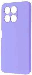 Чехол Wave Full Silicone Cover для Honor X6a Light Purple