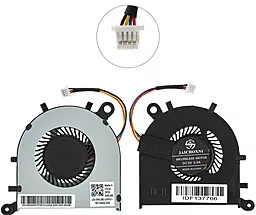 Вентилятор (кулер) для ноутбука Dell XPS 13 9350 4pin - фото Вентилятор (кулер) для ноутбука Dell XPS 13 9350 4pin