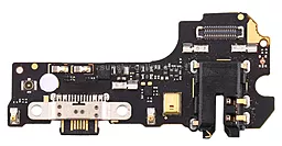 Нижняя плата Meizu Note 9 с разъемом зарядки, наушников, микрофоном