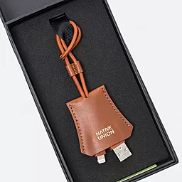USB Кабель Native Union TAG Cable Lightning Tan (TAG-L-TAN) - мініатюра 5