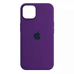 {"ru": "Чехол", "uk": "Чохол"} Silicone Case Full для Apple iPhone 14 Plus Grape