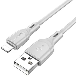 USB Кабель Borofone BX99 12w 2.4a Lightning cable gray