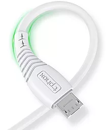 Кабель T-PHOX T-M830 Nature USB-A - micro USB 15w 3a 1.2м cable White