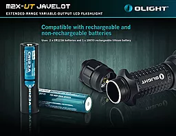 Ліхтарик Olight M2X Javelot - мініатюра 11