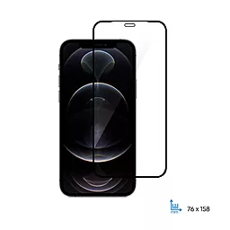 Защитное стекло 2E 2.5D FCFG Apple iPhone 12 Pro Max Black (2EIPIPM6.7SMFCFGBB)