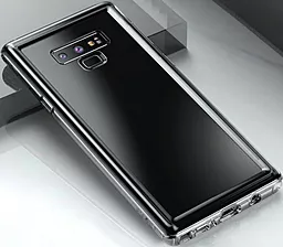 Чохол Baseus Airbag Case Samsung N960 Galaxy Note 9 Transparent Black (ARSANOTE9-SF01) - мініатюра 2