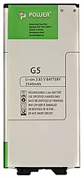 Акумулятор LG G5 / BL-42D1F / SM160013 (2540 mAh) PowerPlant