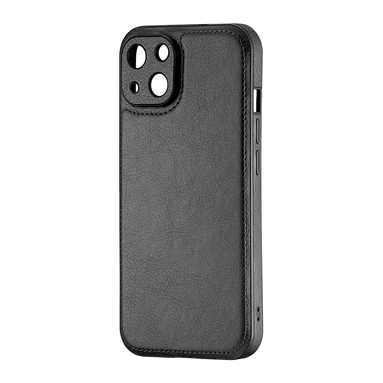 Чохол Jinduka Leather Protected Camera для Apple iPhone 14 Black - фото 1