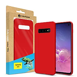 Чехол MAKE Flex Samsung G973 Galaxy S10 Red (MCF-SS10RD)