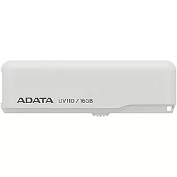 Флешка ADATA 16GB UV110 USB 2.0 (AUV110-16G-RWH) White - фото Флешка ADATA 16GB UV110 USB 2.0 (AUV110-16G-RWH) White