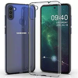 Чехол Epik Transparent 1,5mm для Samsung Galaxy A11 / M11 Бесцветный (прозрачный)
