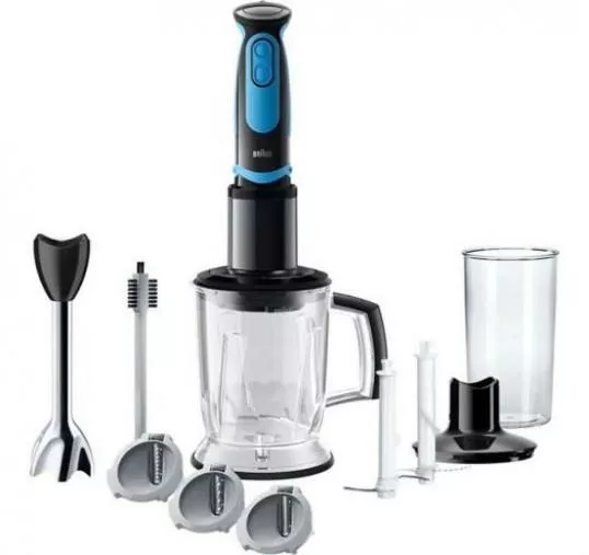 Занурюваний блендер Braun MultiQuick 5 Vario Fit MQ 5264 BK/BL Shape (0X22111345) - фото 1