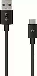 Кабель USB Piko CB-UT11 USB Type-C Black