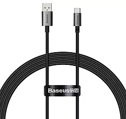 Кабель Baseus Superior Series Fast Charging USB-A - Type-C 100w 6a 1.5м cable Black (P10320102114-01)
