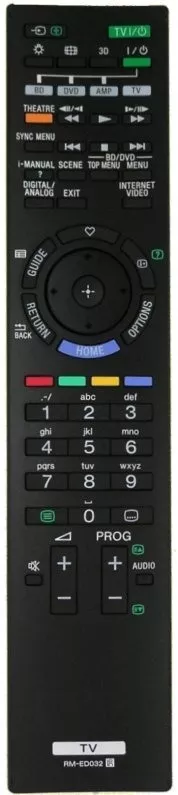 Пульт для телевизора Sony RM-ED032 LCD/PLASMA - фото 1