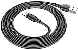 Кабель Hoco X52 Sereno USB-A - Type-C 15w 3a 1м cable Black - мініатюра 5