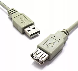 Кабель (шлейф) Siyoteam USB 2.0 AM/AF 5м бежевый - фото Кабель (шлейф) Siyoteam USB 2.0 AM/AF 5м бежевый