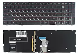 Клавіатура для ноутбуку Lenovo IdeaPad Y500 Y500N Y500NT Y500S Y510 Y510p Y590 25205419 чорна