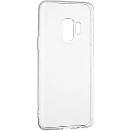 Чехол Silicone Case WS для Samsung Galaxy S9 (G960) Transparent