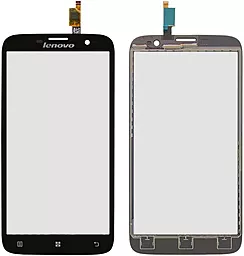 Сенсор (тачскрін) Lenovo A850 (original) Black - фото Сенсор (тачскрін) Lenovo A850 (original) Black