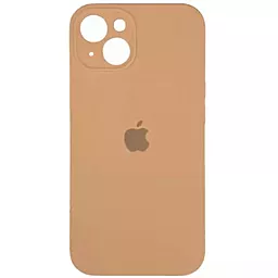 Чехол Silicone Case Full Camera для Apple iPhone 13 hami melon