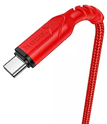Кабель Hoco X59 Victory Charging USB-A - Type-C 15w 3a 1м cable Red - миниатюра 3 Кабель Hoco X59 Victory Charging USB-A - Type-C 15w 3a 1м cable Red - миниатюра 3