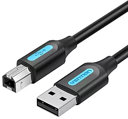 Шлейф (Кабель) Vention USB 2.0 AM- BM for Print 2m Black (COQBH) - фото Шлейф (Кабель) Vention USB 2.0 AM- BM for Print 2m Black (COQBH)