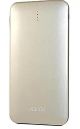 Повербанк Aspor A337 5000mAh Gold - фото Повербанк Aspor A337 5000mAh Gold