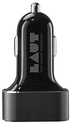 Автомобильное зарядное устройство с быстрой зарядкой Laut Powerdash 7.8 Black (LAUT_PD05_BK) - миниатюра 2