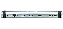 Мультипортовый USB Type-C хаб Canyon 7-in-1 grey (CNS-TDS06DG) - фото Мультипортовый USB Type-C хаб Canyon 7-in-1 grey (CNS-TDS06DG)