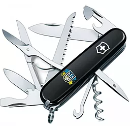 Мультитул Victorinox Huntsman Ukraine (1.3713.3_T1280u) Герб Украины с цветочным флагом - фото Мультитул Victorinox Huntsman Ukraine (1.3713.3_T1280u) Герб Украины с цветочным флагом