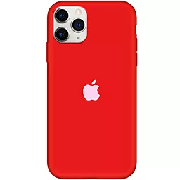 Чехол Silicone Case Full для Apple iPhone 11 Pro Max Dark Red
