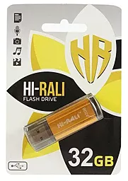 Флешка Hi-Rali 32 GB Stark Series Gold (HI-32GBSTGD) - фото Флешка Hi-Rali 32 GB Stark Series Gold (HI-32GBSTGD)