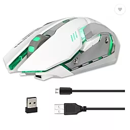 Комп'ютерна мишка Zerodate X70 (28852) White