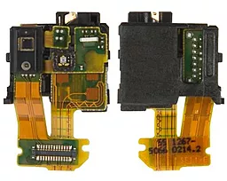 Шлейф Sony Xperia Z L36h C6602 / C6603 c разъемом наушников и датчиком приближения Original