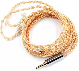 Аудио кабель Knowledge Zenith 90-7 2pin (C) cable 1.25 м silver/gold - фото Аудио кабель Knowledge Zenith 90-7 2pin (C) cable 1.25 м silver/gold